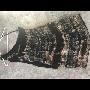 One shoulder cocktail dress